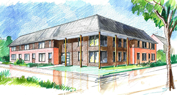 Impressie van het ontwerp